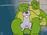 Gay crocodile fucking a mouse in the ass beastiality cartoon